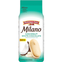 Pack of 10 Pepperidge Farm Milano White Chocolate Coconut Flavored Cookies, 7 Oz Bag, BBD: 07/20/2025 
