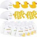 Fuutreo 30 Set Yellow Duck Brooches with You're Awesome Cheer Card Duck Pins for Employee Appreciation Month Gift (Yellow)