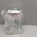 30oz/850ml Clear Glass Bedside Water Carafe with Tumbler Set, Nightstand Water Carafe with Lid for Bedroom, Bathroom Mouthwash Dispenser, Office Use Drinking Glass