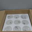 LIGHTDAMY Black Chandeliers for Dining Room Light Fixture, Modern Farmhouse Chandelier, 8 Lights with Clear Glass Shade Industrial Hanging Lighting for Living Room Kitchen Island Bedroom