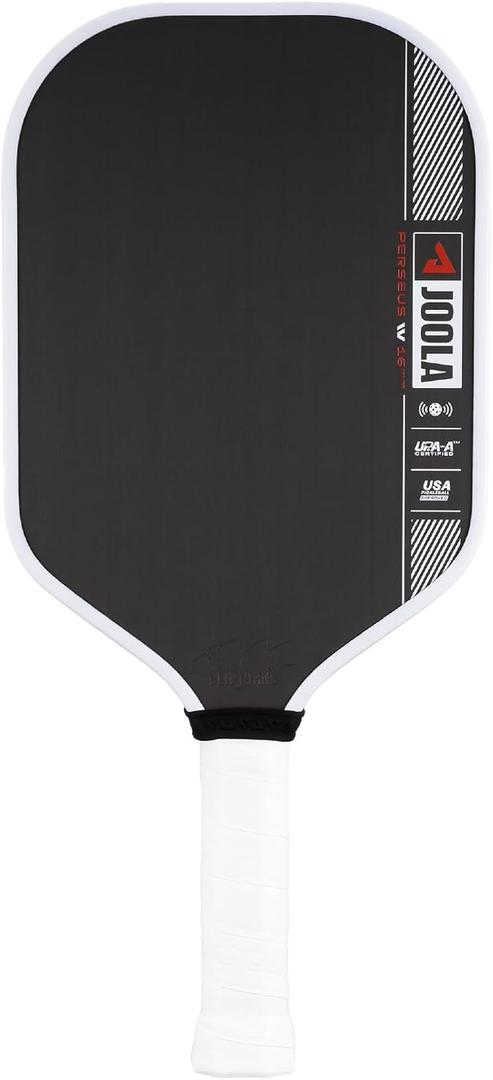 JOOLA Pro IV Pickleball Paddles Raw Carbon Fiber Surface Tech Flex Power Propulsion Core Wide or Elongated UPA-A and USAP Approved, 16mm