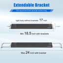 AQUANEAT LED Aquarium Light Full Spectrum for 18 Inch to 24 Inch Fish Tank Light Fresh Water