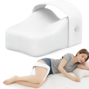 SUDAHIA Knee Pillow for Side Sleeper with Adjustable Strap, Memory Foam Leg Support Cushion for Comfortable Sleep, Spine Alignment, and Relief of Sciatica, Back, Hip, Knee & Joint Pain