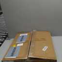 Hooseng Glass Side Table Set of 2, Modern Round Tempered Glass End Table, 22-Inch Round Coffee Table, Small Table Suitable for Small Space, Living Room, Bedroom