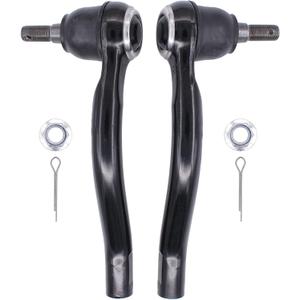 NewYall Outer Front Left and Right Steering Tie Rod End for Nissan 370Z Infiniti EX35 EX37 G25 G35 G37 M35 M45 M35h M37 M56 Q40 Q50 Q60 Q70 Q70L QX50