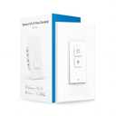 meross Smart Ceiling Fan Control and Dimmer Light Switch, Neutral Wire Needed, 2.4GHz Wi-Fi Fan and Light Switch Combo, Works with Apple HomeKit, Alexa, Google Home and SmartThings, App Control (1 Pack)