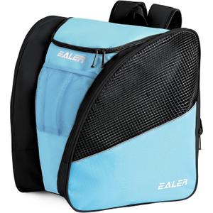 EALER SBH202 Ice Skate Bag Ice Skating Backpack, Roller Skates Ski Boot Bag, Ice & Inline Skate Bag - Large Capacity Waterproof Protective Gear