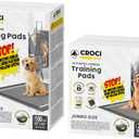 CROCI Charcoal Puppy Pads 23x24in 100 Counts, 36x36in 25 Counts