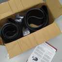 Hycline 2-Pack Mountain Bike Tires Set: 20/24/26/27.5-inch Folding Replacement High-Performance Wear-Resistant Bicycle Tires and Pair Inner Tubes with Tire Levers for MTB Off-Road Bike