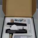 Keyless Entry Door Lock with Handle, Built-in WiFi Deadbolt, Smart Fingerprint Security Lock for Front Door, Support Doorbell Call and APP Unlock, Easy Installation, Matte Black