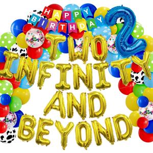 Two Infinity And Beyond Balloons