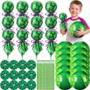 Seenelling 72 Pcs Turtle Party Favors Bulk for Kids Summer Party Goodie Bag Stuffers Contain Giant Lollipop Turtle Beach Balls Fidget Spinners Pencils for Kid Birthday Gift Classroom Prizes