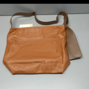 LuxeBold Hobo Bag for Women Vegan Leather Zippered Shoulder Handbags Slouchy Top Handle Tote Bag with Phone Pouch Casual Purses LXB-004-BR, Brown