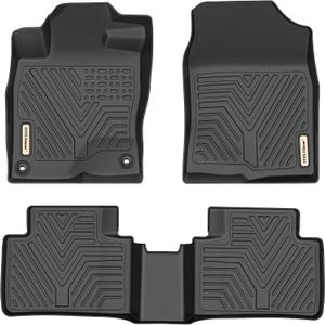 YITAMOTOR Floor Mats for Honda Civic Sedan/Type R 2016-2021 TPE All-Weather