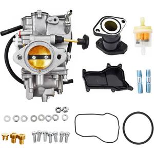 Carburetor Replacement for Yamaha Big Bear 350 YFM350 1987-1998, Moto-4 350 YFM350 1987-1995, Kodiak 400 YFM400 1993-1998 Carb
