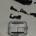 BO&DQQ Compatible for Go Pro Hero 8 Black Waterproof Housing Case 60M/196FT Protective Underwater Diving Case Shell with Cameras Handle Mount Accessories Kit