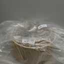 11.8" Boho Jute Plug in Pendant Light, Handwoven Natural Hanging Lamp Plug in with Dimmable Light Switch, Wicker Hanging Light Fixture for Bedroom Living Room Kitchen (No Bulb Included)