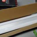 ShadesU Cordless Zebra Blinds Light Filtering Dual-Layer Window Shades for Privacy (White Color) (Maximum Height 72") (Width 55")