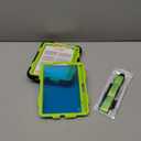 SEYMAC stock Case for iPad mini 7 (A17 Pro) 2024/ Mini 6 8.3'' with Screen Protector Pencil Holder [360 Rotating Hand Strap] &Stand, Drop-Proof Case for iPad mini 7th/6th Generation 8.3", Green+Black