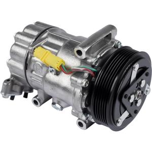 Air conditioning AC compressor with Clutch Replacement for Mini Cooper 1.6L 2007-2016, for Cooper Paceman Countryman1.6L 2011-2016# 64529223392 64526942501 64522758145 64509257059