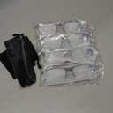 JOLISU 4 Pack Reading Glasses for Men Blue Light Blocking with Spring Hinge, Anti Eyestrain/ UV Large Wide Square Readers for Men +1.50