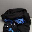 Unisex Adult Onesie Pajamas, Flannel Cosplay Animal One-Piece Halloween Costume Sleepwear Homewear (Large, Blue Butterfly)