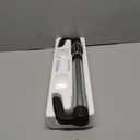 Steering Wheel Lock Anti-Theft Car Device, Steering Wheel Pedal Brake Password Lock, Steering Wheel to Pedal Within 17Inch to 33Inch Black