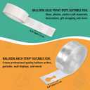 Balloon Arch Kit, 82ft Easy DIY Balloon Decorating Garland Strip and 500Pcs Glue Point Dots Tape for Balloon Arch, Decorations Making