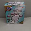 Toy Drum Set for Toddler Kids | Jazz Drum Kit with 5 Drums Percussion Musical Instruments Toys for 3 4 5 Year Old Boys Girls Gifts Ages 3-5 (Red)