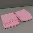 2 Pack 10Ft Blushing Pink Chiffon Table Runner Sheer 29x120 Inch for Romantic Wedding Decor Bridal & Baby Shower Birthday Rustic Party Decoration