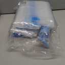 Fygrip Vacuum Storage Bags with Hand Pump, Plastic Packaging Bags, 80% Space Saver Vacuum Seal Bags for Clothing, Travel Lugggage, Blankets, Comforters, 10 Small