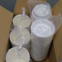 [100 Pack] 12 oz Paper Coffee Cups, Disposable Paper Coffee Cup with Lids, Sleeves, and Stirrers, Hot/Cold Beverage Drinking Cup for Water, Juice or Tea, Suitable for Home, Shops and Cafes