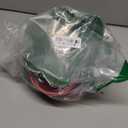 2 Pcs Valentine and St. Patrick's Day Ceramic Candy Bowls Heart Shaped and Shamrock Porcelain Bowls Set for Valentine Wedding Irish Day Party Dinner Dessert Kitchen Cooking Gift