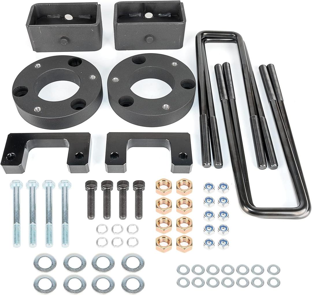 3.5" Front 3" Rear Lift Leveling Kit - Lift Suspension Kit Compatible with 2007-2019 Chevrolet Silverado 1500 GMC Sierra 1500 2WD 4WD