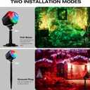 Projector Lights Outdoor, 14 Colors Water Wave Ocean Moving Effect RGBW LED Night Light Weatherproof with Remote & Timer for Halloween Christmas Holiday Garden Yard House Parties Bedroom Ceiling Decor