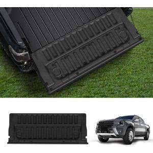 LASFIT Tailgate Mat for Ford Ranger 2026 2025 2024 Truck Tailgate Liner All Weather Protector TPE Durable Tailgate Cover Easy to Install Remove Clean