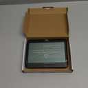 WallarGe Atomic Digital Wall Clock Battery Operated, Self-Setting, Large Display with Temperature, Date, Day of The Week, Silent Wall Mount Digital Clock, 4 Time Zones, DST (Medium)