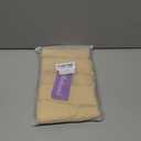 Molasus Women's Cotton Underwear High Waisted Full Coverage Ladies Panties, 5 Pack (Beige, XXL)