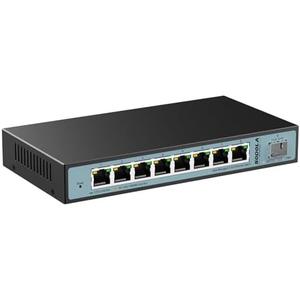 SODOLA 9 Port 2.5Gb Smart Web Ethernet Switch,1 10G SFP Slot&8 x 2.5G Base-T Ports,Link Aggregation, LACP/QoS/VLAN/IGMP Supported, Metal Fanless Managed Multi-Gigabit Switch