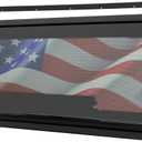 RV Ventilation Window 34" W x 11" H | Universal Awning Van Bunk Window | Removable Screen| Sliding Design with Trim Rings | DOT Certified Replacement for Camper Trailers and Motorhomes
