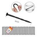 Kryonix Landscape Edging, Garden Edging 2 Inch Tall 40 FT Plastic Flexible with 40 Stakes for Gardens, Lawns, Landscaping, Flowerbeds