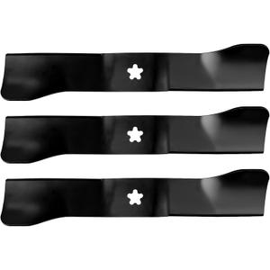 588811002 Lawn Mower Blades Replacement for Husqvarna 48 in Deck Blade TS248TD TS348 MZ48 Z248F TS248G YT48DXLS 3 Pack