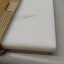 HDPE Sheet 1/2-2PCS 12" x 8" High Density Polyethylene Sheets with Protective Film 1/2 Thick HDPE Plastic Sheet Board Solid Plastic Block for Flat Panel DIY Projects Machining Home (White)