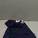 Dressmine Womens USA Shirt Casual Long Sleeve Graphic Tees Knit Crew Neck Sweatshirts Loose Pullover, Large, 00 Navy Blue