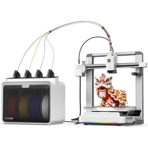 Creality SPARKX i7 Combo Multi-Color 3D Printer, Easy Setup, AI Camera Monitoring, Automatic Filament Management, 500mm/s High-Speed Printing, Auto Leveling, WiFi Connectivity