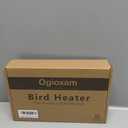 Bird Heater, Thermostatical Bird Warmer for Parakeets, IP67 Waterproof Bird Accessories and Supplies, 12V