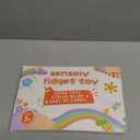 2PC Dinosaur Color Sorting Sensory Toys, Montessori Toys for Toddler Fine Motor Skill Game Learning Activities Quiet Calm Down Fidgets for Classroom Stocking Stuffers for 3 4 5 Year Old Boy Travel Toy