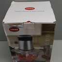 TOPAA Food Processors 2-Speed Electric Meat Grinder For Home Use Vegetable Chopper - 2 Bowls (12 Cup+12 Cup) with Powerful 300W Copper Motor - Includes 2 Sets of Bi-Level Blades for Fruits/Meat/Nuts