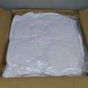 30 Pcs White Folding Chair Cover Washable Removable Universal Fitted Chair Cover Protector for Wedding,Party, Banquet, Holidays, Celebration, Decoration Chair Covers