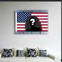 SZAA American Flag 3x5 Ft Outdoor Indoor,Custom Rapper Personal Art USA Flag Tapestry for College Dorm Room Bedroom Men Cave Deco